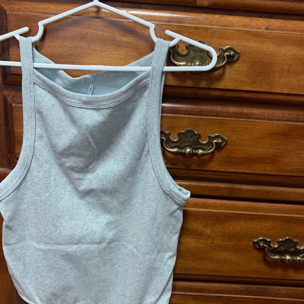 NWOT Dynamite | Grey Bodysuit